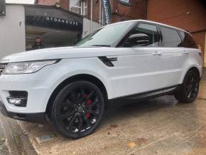 Land Rover Range Rover Sport 3.0 SD V6 HSE Dynamic Auto 4WD Euro 5 (s/s) 5dr SUV Diesel WHITE at Motorhouse Cheshire Stockport