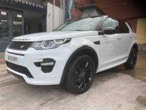 Land Rover Discovery Sport 2.0 TD4 180 HSE Luxury 5dr Auto Estate Diesel WHITE at Motorhouse Cheshire Stockport