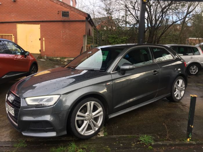 Audi A3 1.6 TDI S Line 3dr Hatchback Diesel Grey