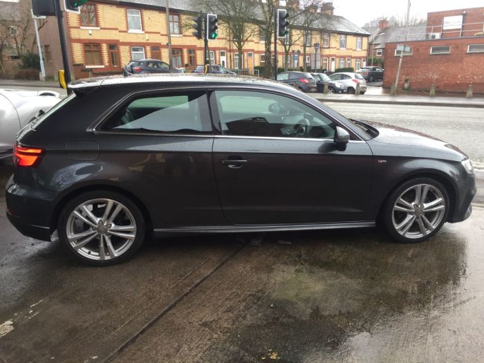 Audi A3 1.6 TDI S Line 3dr Hatchback Diesel Grey