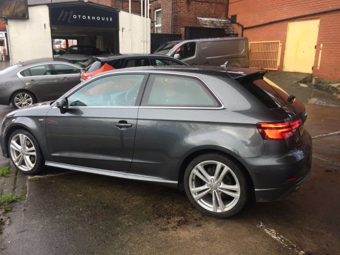 Audi A3 1.6 TDI S Line 3dr Hatchback Diesel Grey