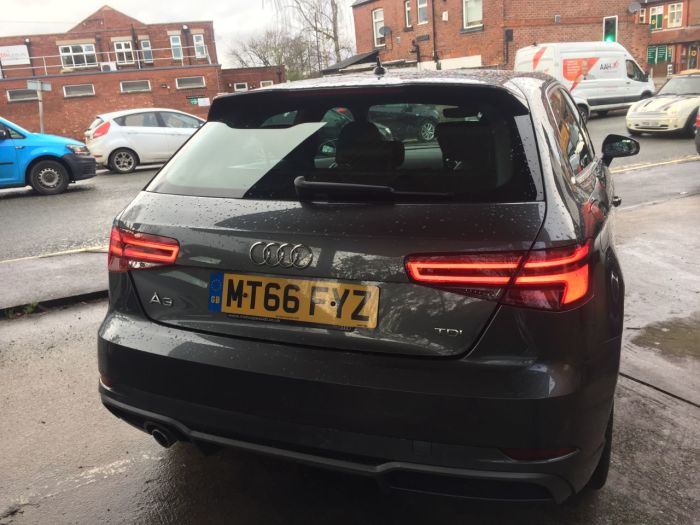 Audi A3 1.6 TDI S Line 3dr Hatchback Diesel Grey
