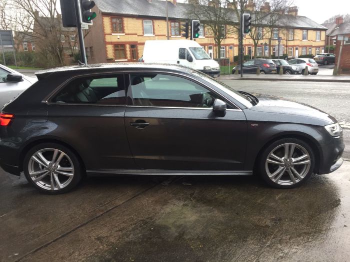 Audi A3 1.6 TDI S Line 3dr Hatchback Diesel Grey