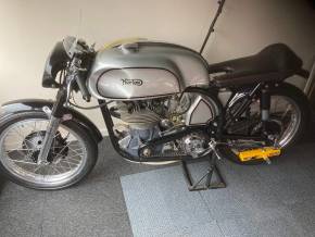 Norton Manx 350 Classic Petrol Silver at Motorhouse Cheshire Stockport