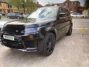 Land Rover Range Rover Sport 3.0 D300 HSE Dynamic Black 5dr Auto Estate Diesel BLACK at Motorhouse Cheshire Stockport