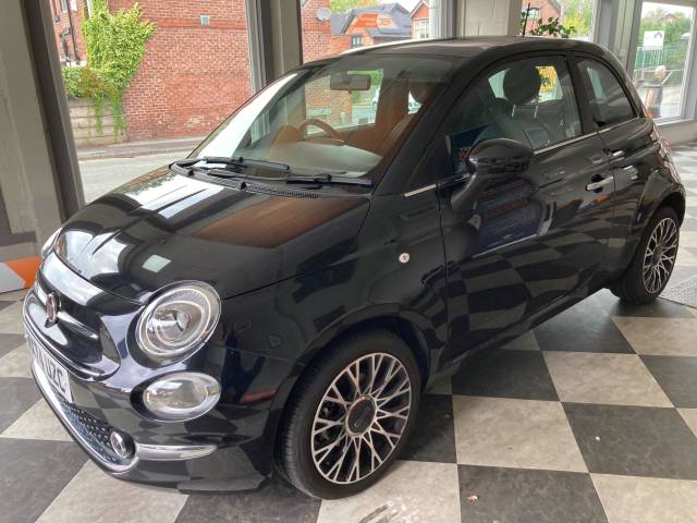 Fiat 500 1.0 Mild Hybrid Top 3dr Hatchback Petrol BLACK